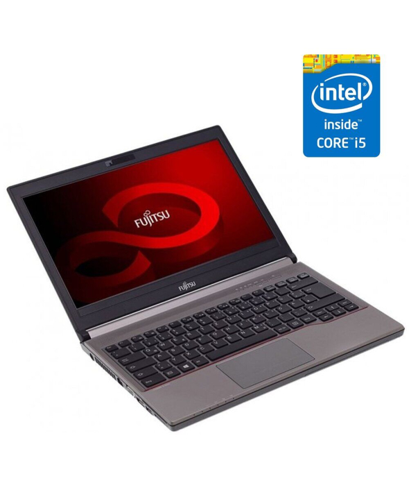 Ноутбук Fujitsu LifeBook E734 / 13.3&quot; (1366x768) TN / Intel Core i5-3230M (2 (4) ядра по 2.6 - 3.2 GHz) / 4 GB DDR3 / 320 GB HDD / Intel HD Graphics 4000 / WebCam - 1