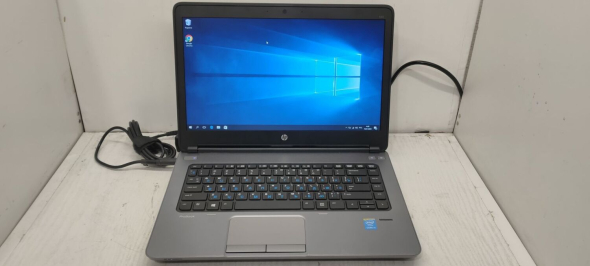 Ноутбук HP ProBook 640 G1 / 14&quot; (1366x768) TN / Intel Core i5-4200M (2 (4) ядра по 2.5 - 3.1 GHz) / 8 GB DDR3 / 120 GB SSD / Intel HD Graphics 4600 / WebCam / АКБ не держит - 2