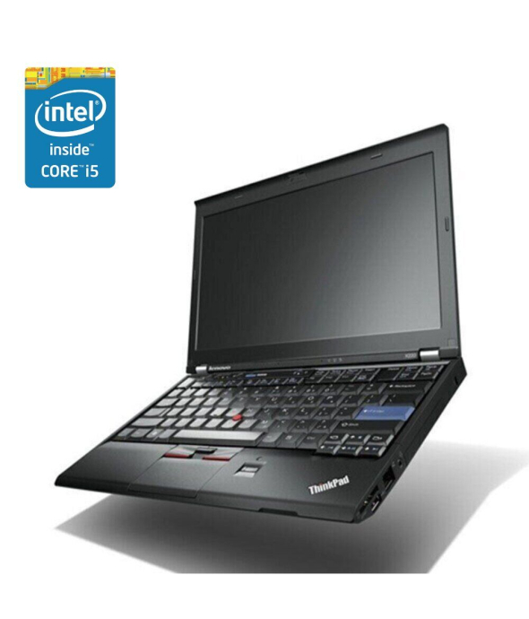 Нетбук Lenovo ThinkPad X220 / 12.5&quot; (1366x768) TN / Intel Core i5-2520M (2 (4) ядра по 2.5 - 3.2 GHz) / 4 GB DDR3 / 320 GB HDD / Intel HD Graphics 3000 / WebCam / АКБ не держит - 1