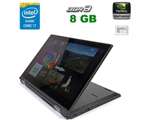 БУ Ноутбук-трансформер Lenovo ThinkPad S5 Yoga 15 / 15.6&quot; (1920x1080) IPS Touch / Intel Core i7-5500U (2 (4) ядра по 2.4 - 3.0 GHz) / 8 GB DDR3 / 256 GB SSD NEW / nVidia GeForce 840M, 2 GB DDR3, 64-bit / WebCam из Европы в Харкові