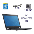 Ультрабук Dell Latitude E5470/ 14 " (1366x768) TN / Intel Core i5-6300U (2 (4) ядра по 2.4 - 3.0 GHz) / 8 GB DDR4 / 128 GB SSD / Intel HD Graphics 520 / WebCam / USB 3.0 / HDMI / Windows 10 ліцензія - 1