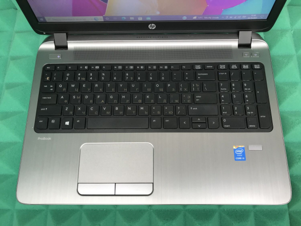 Ноутбук Б класс HP ProBook 450 G2 / 15.6&quot; (1366x768) TN / Intel Core i3-5005U (2 (4) ядра по 2.0 GHz) / 4 GB DDR3 / 128 GB SSD / Intel HD Graphics 5500 / WebCam / USB 3.0 / DVD-RW / HDMI - 4