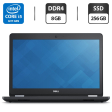 Ультрабук Dell Latitude E5470 / 14" (1366x768) TN / Intel Core i5-6300U (2 (4) ядра по 2.4 - 3.0 GHz) / 8 GB DDR4 / 256 GB SSD / Intel HD Graphics 520 / WebCam / HDMI - 1