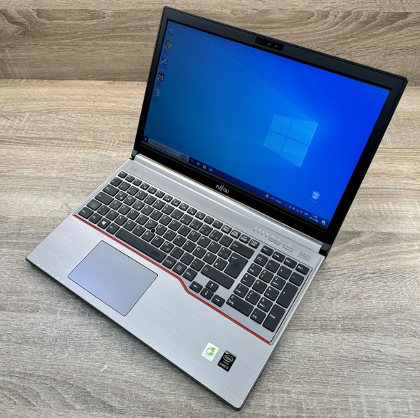 Ноутбук Б-клас Fujitsu LifeBook E754 / 15.6&quot; (1366x768) TN / Intel Core i5 - 4300M (2 (4) ядра по 2.6-3.3 GHz) / 8 GB DDR3 / 256 GB SSD / Intel HD Graphics 4600 / HDMI / Win 10 Pro - 5