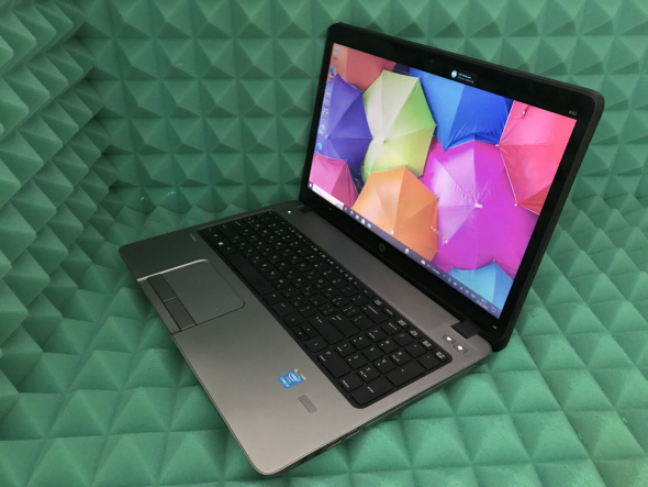 Ноутбук HP ProBook 450 G1 / 15.6&quot; (1366x768) TN Touch / Intel Core i5-4200M (2 (4) ядра по 2.5 - 3.1 GHz) / 8 GB DDR3 / 120 GB SSD / Intel HD Graphics 4600 / WebCam / DVD-RW / HDMI - 2
