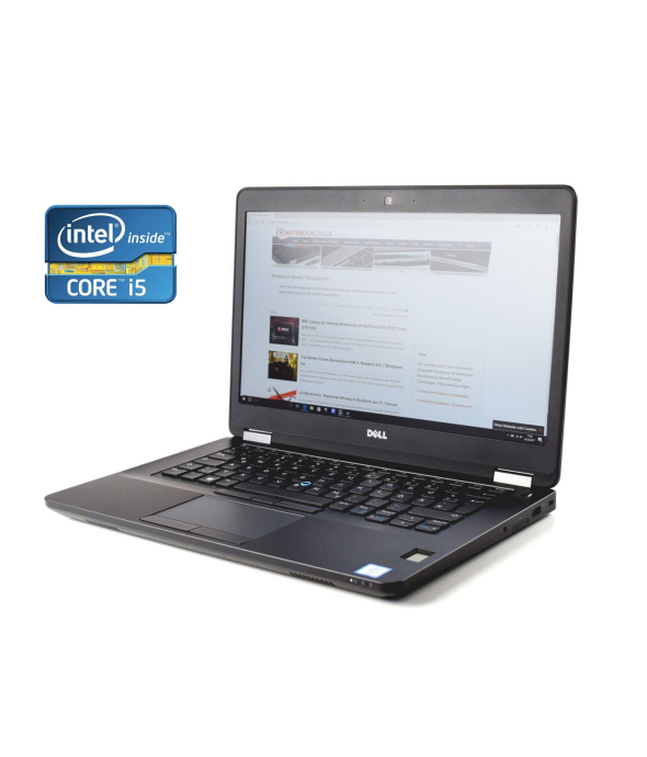 Ультрабук Dell Latitude E5470 / 14&quot; (1920x1080) TN / Intel Core i5-6300HQ (4 ядра по 2.3 - 3.2 GHz) / 8 GB DDR4 / 256 GB SSD / Intel HD Graphics 530 / WebCam - 1