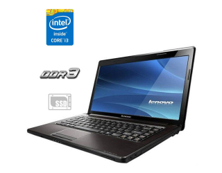 БУ Ноутбук Lenovo G570 / 15.6&quot; (1366x768) TN / Intel Core i3-2350M (2 (4) ядра по 2.3 GHz) / 4 GB DDR3 / 120 GB SSD / Intel HD Graphics 3000 / WebCam / DVD-ROM из Европы в Харкові