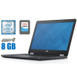 Ноутбук Б-класс Dell Latitude E5570 / 15.6" (1366x768) TN / Intel Core i5-6200U (2 (4) ядра по 2.3 - 2.8 GHz) / 8 GB DDR4 / 256 GB SSD / Intel HD Graphics 520 / WebCam / HDMI / Windows 10 лицензия - 1