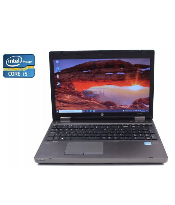 Ноутбук HP ProBook 6570b / 15.6&quot; (1600x900) TN / Intel Core i5-3230M (2 (4) ядра по 2.6 - 3.2 GHz) / 4 GB DDR3 / 120 GB SSD / Intel HD Graphics 4000 / WebCam / DVD-RW - 1