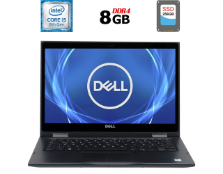 БУ Ноутбук-трансформер Б-клас Dell Latitude 3390 2-in-1 / 13.3&quot; (1920x1080) IPS Touch / Intel Core i5-8250U (4 (8) ядра по 1.6-3.4 GHz) / 8 GB DDR4 / 256 GB SSD / Intel UHD Graphics 620 / WebCam / USB 3.1 / HDMI / Windows 10 ліцензія из Европы в Харкові