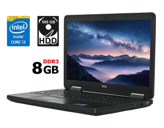 БУ Ноутбук Dell Latitude E5540 / 15.6&quot; (1366x768) TN / Intel Core i3-4030U (2 (4) ядра по 1.9 GHz) / 8 GB DDR3 / 500 GB HDD / Intel HD Graphics 4400 / WebCam / HDMI из Европы в Харькове