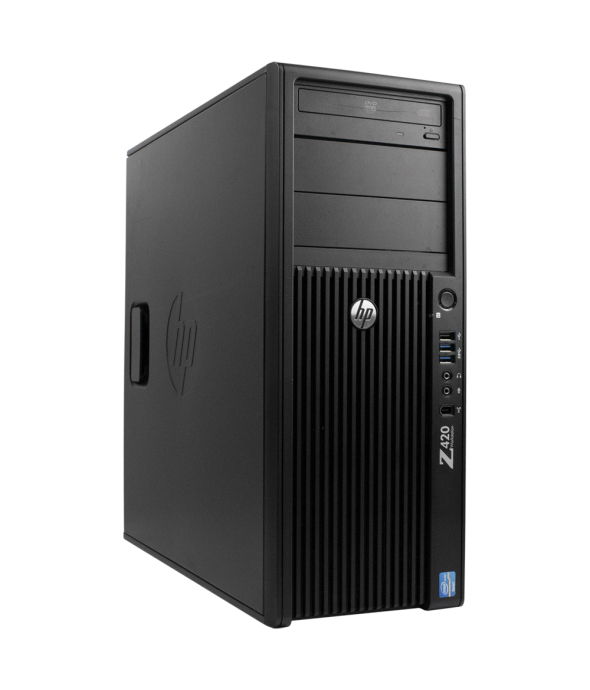 Сервер WORKSTATION HP Z420 6-ти ядерный Xeon E5-1650 3,5 GHZ 16GB RAM 120SSD 2x500GB HDD + QUADRO 2000 - 1