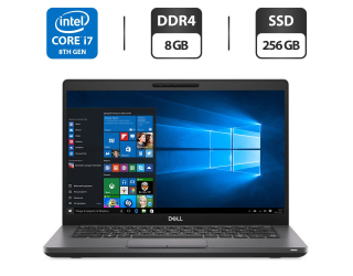 БУ Ультрабук Б-клас Dell Latitude 5400 / 14&quot; (1920x1080) IPS / Intel Core i7 - 8665u (4 (8) ядра по 1.9-4.8 GHz) / 8 GB DDR4 / 256 GB SSD / Intel UHD Graphics 620 / WebCam / HDMI из Европы в Харкові