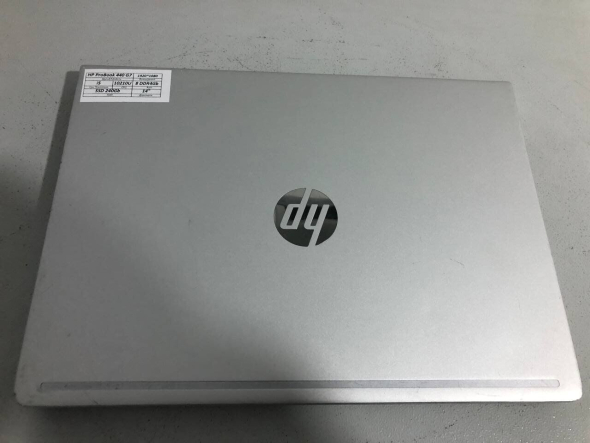 Игровой ноутбук Б-класс HP ProBook 440 G7 / 14&quot; (1920x1080) IPS / Intel Core i5-10210U (4 (8) ядра по 1.6 - 4.2 GHz) / 8 GB DDR4 / 240 GB SSD / nVidia GeForce MX250, 2 GB GDDR5, 64-bit / WebCam / HDMI - 8