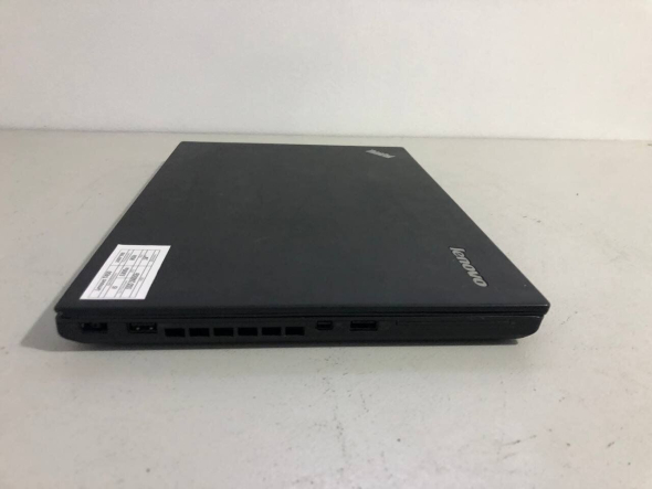 Ультрабук Б-клас Lenovo ThinkPad T450 / 14&quot; (1600x900) TN / Intel Core i5-5300U (2 (4) ядра по 2.3 - 2.9 GHz) / 8 GB DDR3 / 240 GB SSD / Intel HD Graphics 5500 / WebCam / VGA / Два АКБ - 3