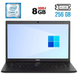 Ультрабук Б-класс Dell Latitude 7480 / 14" (1920x1080) IPS / Intel Core i7-6600U (2 (4) ядра по 2.6 - 3.4 GHz) / 8 GB DDR4 / 256 GB SSD M.2 / Intel HD Graphics 520 / WebCam / HDMI - 1