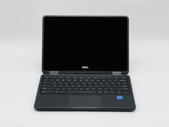 Нетбук Dell Chromebook 11-3189/ 11.6 &quot; (1366x768) IPS Touch / Intel Celeron N3060 (2 ядра по 1.6 - 2.48 GHz) / 4 GB DDR3 / 16 GB eMMC / Intel HD Graphics 500 / WebCam / Chrome OS - 2