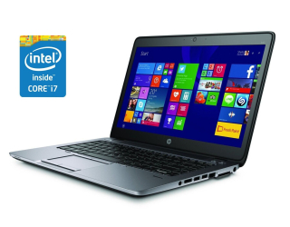 БУ Ультрабук HP EliteBook 840 G2 / 14&quot; (1920x1080) TN / Intel Core i7-5600U (2 (4) ядра по 2.6 - 3.2 GHz) / 8 GB DDR3 / 120 GB SSD / Intel HD Graphics 5500 / WebCam из Европы в Харкові