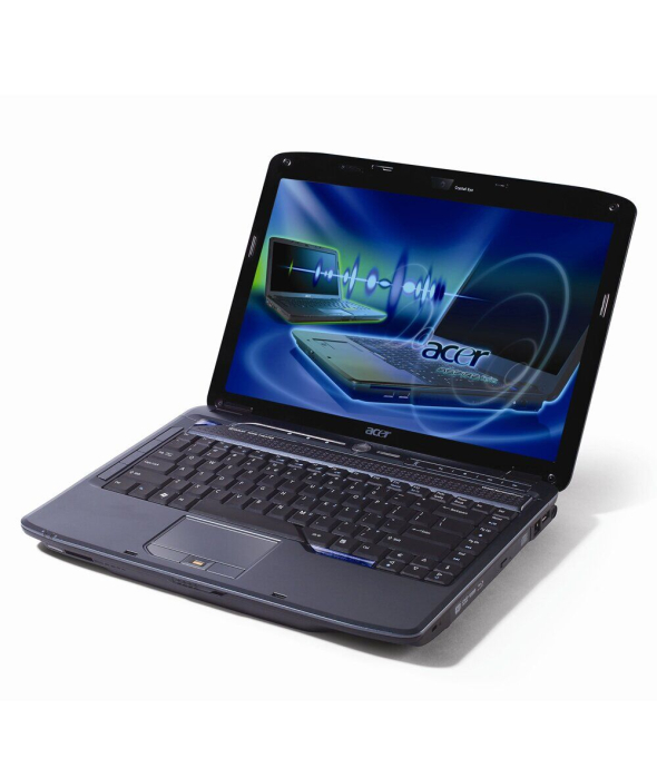 Ноутбук Б-класс Acer Aspire 4930 / 14.1&quot; (1280x800) TN / Intel Core 2 Duo T5800 (2 ядра по 2.0 GHz) / 4 GB DDR2 / 200 GB HDD / nVidia GeForce 9300M GS, 256 MB GDDR2, 64-bit / WebCam - 1
