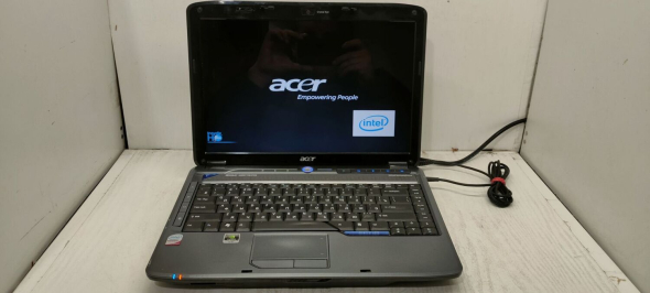 Ноутбук Б-класс Acer Aspire 4930 / 14.1&quot; (1280x800) TN / Intel Core 2 Duo T5800 (2 ядра по 2.0 GHz) / 4 GB DDR2 / 200 GB HDD / nVidia GeForce 9300M GS, 256 MB GDDR2, 64-bit / WebCam - 2