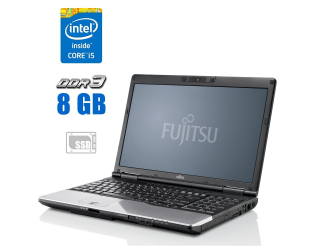 БУ Ноутбук Б-класс Fujitsu LifeBook E782 / 15.6&quot; (1366x768) TN / Intel Core i5-3320M (2 (4) ядра по 2.6 - 3.3 GHz) / 8 GB DDR3 / 120 GB SSD / Intel HD Graphics 4000 / WebCam из Европы в Харькове