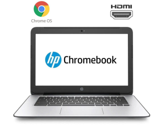 БУ Хромбук HP Chromebook 14 G4 / 14&quot; (1366x768) TN / Intel Celeron N2840 (2 ядра по 2.16 - 2.58 GHz) / 4 GB DDR3 / 16 GB SSD / Intel HD Graphics / WebCam / USB 3.0 / HDMI из Европы в Харькове