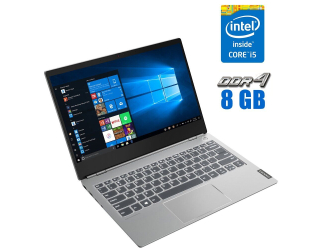БУ Ультрабук Lenovo ThinkBook 13S-IWL / 13.3&quot; (1920x1080) IPS / Intel Core i5 - 8265u (4 (8) ядра по 1.6-3.9 GHz) / 8 GB DDR4 / 256 GB SSD / Intel UHD Graphics / WebCam из Европы в Харкові