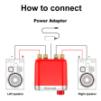 Усилитель звука Hi-Fi Miniampl 2x50W Bluetooth/AUX/MicroUSB + адаптер питания - 7
