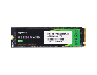 БУ Накопичувач SSD Apacer AS2280P4X 1TB NVME 2280 M.2 PCIe Gen3 x4 SSD (AP1TBAS2280P4X-1) NEW из Европы в Харкові