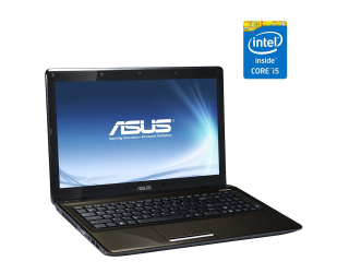 БУ Ноутбук Б-клас Asus X52F / 15.6&quot; (1366x768) TN / Intel Core i5-460M (2 (4) ядра по 2.53 - 2.8 GHz) / 4 GB DDR3 / 120 GB SSD / Intel HD Graphics / WebCam / DVD-ROM / АКБ не тримає из Европы в Харкові