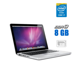 БУ Ноутбук Apple MacBook Pro A1297 / 17&quot; (1920x1200) TN / Intel Core i7-620M (2 (4) ядра по 2.66 - 3.33 GHz) / 8 GB DDR3 / 256 GB SSD NEW / nVidia GeForce GT 330M, 512 MB GDDR3, 128-bit / WebCam из Европы в Харкові