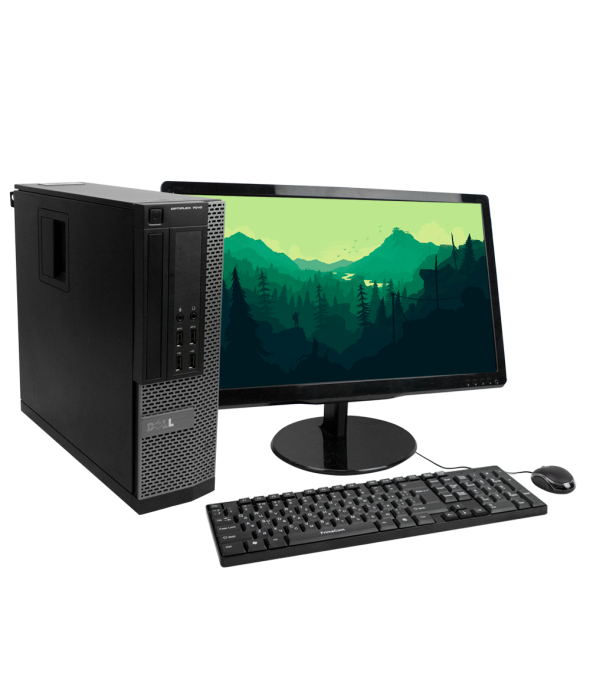 Системний блок Dell OptiPlex 7010 SFF Intel Core i3-3220 16Gb RAM 240Gb SSD + 22&quot; Монітор TN - 1