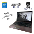Ноутбук Asus K53SV / 15.6" (1366х768) TN / Intel Core i5-2430M (2 (4) ядра по 2.4 - 3.0 GHz) / 8 GB DDR3 / 500 Gb HDD / nVidia GeForce GT 540M, 2 GB DDR3, 128-bit / WebCam / Windows 10 PRO Lic - 1