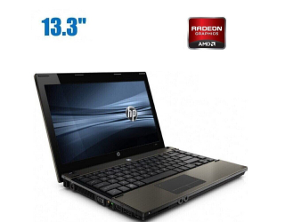 БУ Ноутбук HP ProBook 4320s / 13.3&quot; (1366x768) TN / Intel Core i3-350M (2 (4) ядра по 2.26 GHz) / 4 GB DDR3 / 320 GB HDD / AMD Radeon HD 5470, 512 MB DDR3, 64-bit / WebCam / АКБ не тримає из Европы в Харкові
