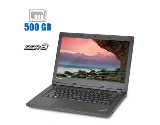 БУ Ноутбук Lenovo ThinkPad L440 / 14&quot; (1366x768) TN / Intel Core i3-4000M (2 (4) ядра по 2.4 GHz) / 4 GB DDR3 / 500 GB HDD / Intel HD Graphics 4600 / WebCam из Европы в Харькове