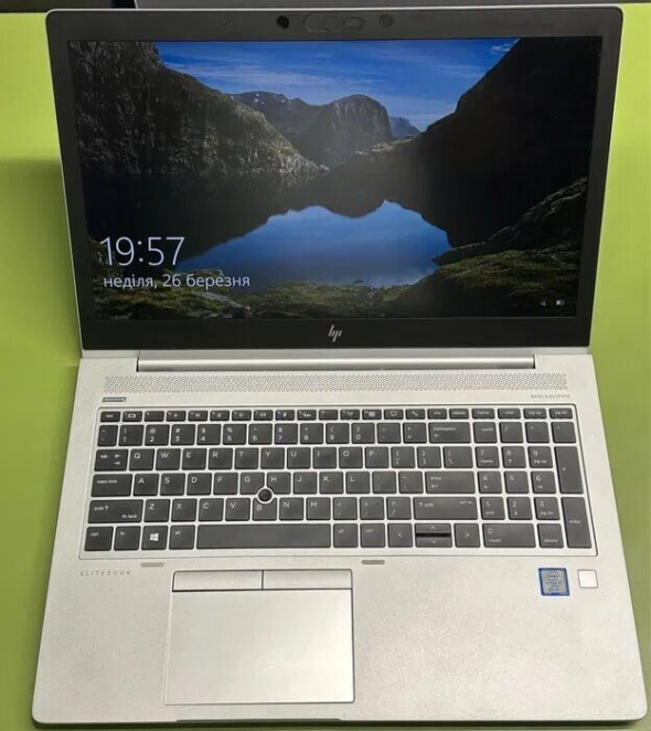 Игровой ноутбук HP EliteBook 850 G6 / 15.6&quot; (1920x1080) IPS / Intel Core i7-8650U (4 (8) ядра по 1.9 - 4.2 GHz) / 8 GB DDR4 / 256 GB SSD M.2 / AMD Radeon RX 540, 2 GB GDDR5, 128-bit / WebCam - 2
