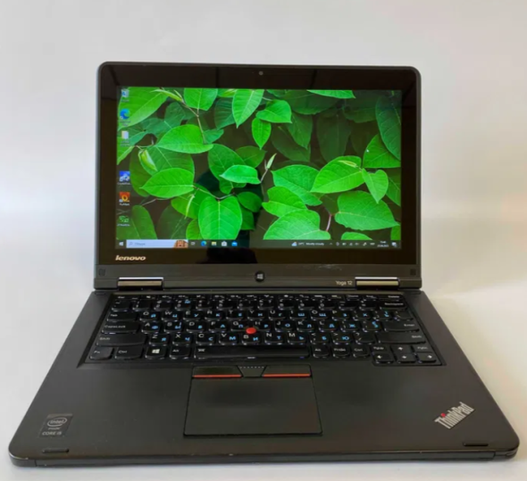 Ультрабук Lenovo ThinkPad Yoga 12 / 12.5&quot; (1366x768) TN Touch / Intel Core i5-5200U (2 (4) ядра по 2.2 GHz) / 4 GB DDR4 / 256 GB SSD / Intel HD Graphics 5500 / WebCam - 3