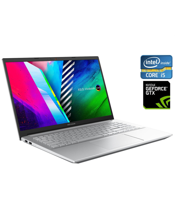 Новый игровой ультрабук Asus VivoBook Pro 15 K3500P / 15&quot; (1920x1080) IPS / Intel Core i5-11300H (4 (8) ядра по 2.6 - 4.4 GHz) / 16 GB DDR4 / 512 GB SSD / nVidia GeForce GTX 1650 Max-Q, 4 GB GDDR6, 128-bit / WebCam / Win 11 - 1