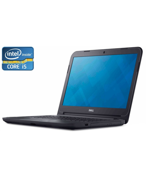 Ноутбук Dell Latitude 3540 / 15.6&quot; (1366x768) TN / Intel Core i5-4300U (2 (4) ядра по 1.9 - 2.9 GHz) / 6 GB DDR3 / 120 GB SSD / Intel HD Graphics 4400 / WebCam - 1