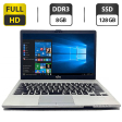 Ультрабук Fujitsu LifeBook S935 / 13.3 " (1920x1080) IPS / Intel Core i7-5600U (2 (4) ядра 2.6-3.2 GHz) / 8 GB DDR3 / 128 GB SSD / Intel HD Graphics 5500 / WebCam / VGA / АКБ не тримає заряд - 1