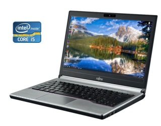 БУ Ноутбук Fujitsu LifeBook E734 / 13.3&quot; (1366x768) TN / Intel Core i5-4210M (2 (4) ядра по 2.6-3.2 GHz) / 8 GB DDR3 / 128 GB SSD / Intel HD Graphics 4600 / WebCam / Win 10 из Европы в Харкові