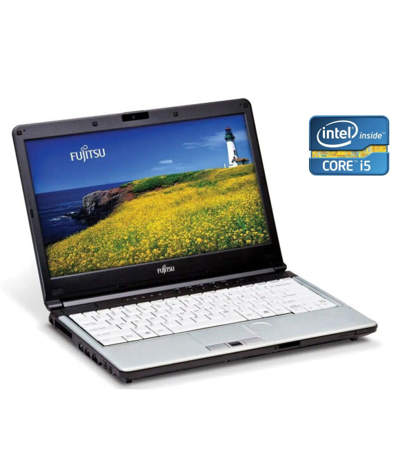 Ноутбук Fujitsu LifeBook S761 / 13.3&quot; (1366x768) TN / Intel Core i5-2520M (2 (4) ядра по 2.5 - 3.2 GHz) / 8 GB DDR3 / 750 GB HDD / Intel HD Graphics 3000 / WebCam / DVD-ROM / Win 10 - 1