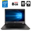 Ноутбук Б-класс Dell Latitude E7440 / 14" (1366x768) TN / Intel Core i5-4310U (2 (4) ядра по 2.0 - 3.0 GHz) / 8 GB DDR3 / 128 GB SSD + 320 GB HDD / Intel HD Graphics 4400 / WebCam / miniDP / HDMI / Windows 10 лицензия - 1