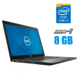Ноутбук Dell Latitude 7490 / 14" (1920x1080) IPS / Intel Core i5-8250U (4 (8) ядра по 1.6 - 3.4 GHz) / 8 GB DDR4 / 256 GB SSD / Intel UHD Graphics 620 / WebCam - 1