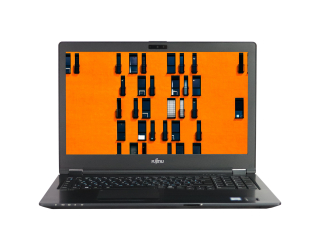 БУ Ноутбук 15.6&quot; Fujitsu LifeBook U758 Intel Core i5-8350U 32Gb RAM 480Gb SSD FullHD IPS из Европы в Харкові