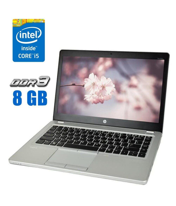 Ультрабук HP EliteBook Folio 9480m / 14&quot; (1600x900) TN / Intel Core i5-4210U (2 (4) ядра по 1.7 - 2.7 GHz) / 8 GB DDR3 / 120 GB SSD / Intel HD Graphics 4400 / WebСam - 1