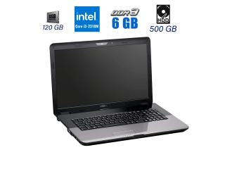 БУ Ноутбук Б-клас Medion Akoya E7218 / 17.3&quot; (1600x900) TN / Intel Core i3-2310M (2 (4) ядра по 2.1 GHz) / 6 GB DDR3 / 120 GB SSD + 500 Gb HDD / Intel HD Graphics / WebCam / USB 3.0 из Европы в Харкові