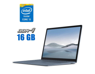 БУ Новий ультрабук Microsoft Surface 4 / 13.5 &quot; (2256x1504) IPS Touch / Intel Core i5-1145g7 (4 (8) ядра по 2.6 - 4.4 GHz) / 16 GB DDR4 / 512 GB SSD M. 2 / Intel Iris XE Graphics / WebCam из Европы в Харкові