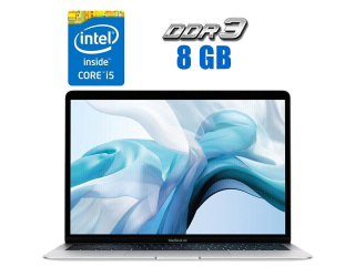 БУ Ультрабук Apple MacBook Air 13 A1932 / 13.3&quot; (2560x1600) IPS / Intel Core i5-8210y (2 (4) ядра по 1.6 - 3.6 GHz) / 8 GB DDR3 / 128 GB SSD / Intel UHD Graphics 617 / WebCam из Европы в Харкові