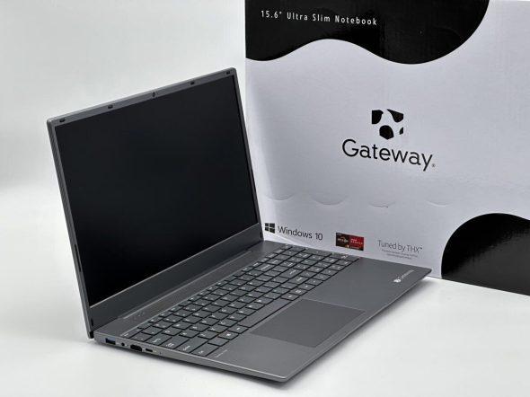 Новый ультрабук Gateway GWTN156-12-11BK / 15.6&quot; (1920x1080) IPS / AMD Ryzen 3 3250U (2 (4) ядра по 2.6 - 3.5 GHz) / 4 GB DDR4 / 128 GB SSD M.2 / AMD Radeon RX Vega 3 Graphics / WebCam / HDMI - 3